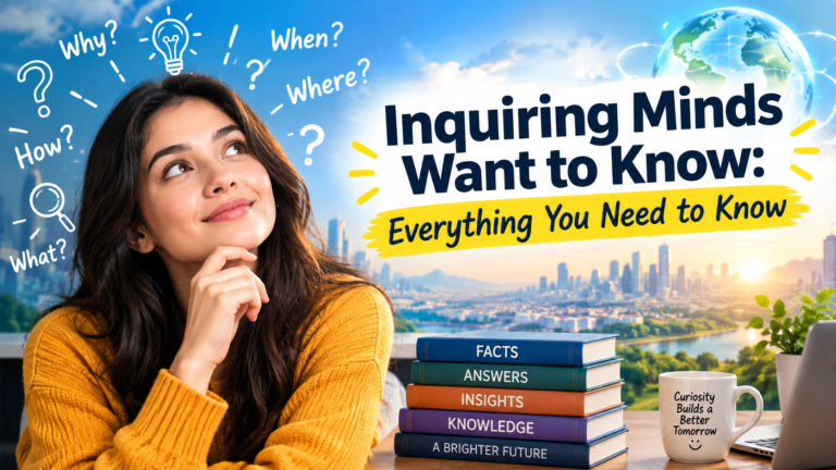 Inquiring Minds Want to Know: Everything You Need to Know