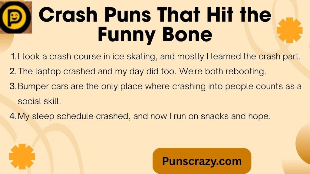 Crash Puns That Hit the Funny Bone
