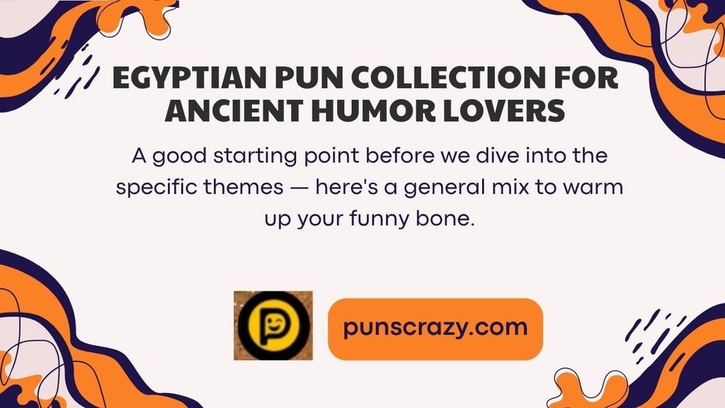 Egyptian pun collection for ancient humor lovers
