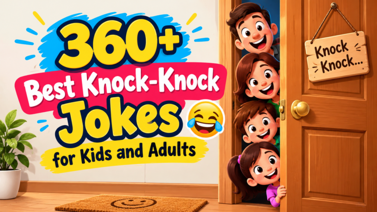 360+ Best Knock-Knock Jokes for Kids and Adults 🤣