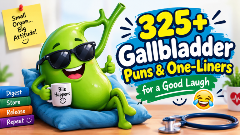 325+ Gallbladder Puns & One-Liners for a Good Laugh 🩺😂
