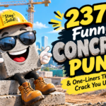 237+ Funny Concrete Puns & One-Liners That Will Crack You Up 😂