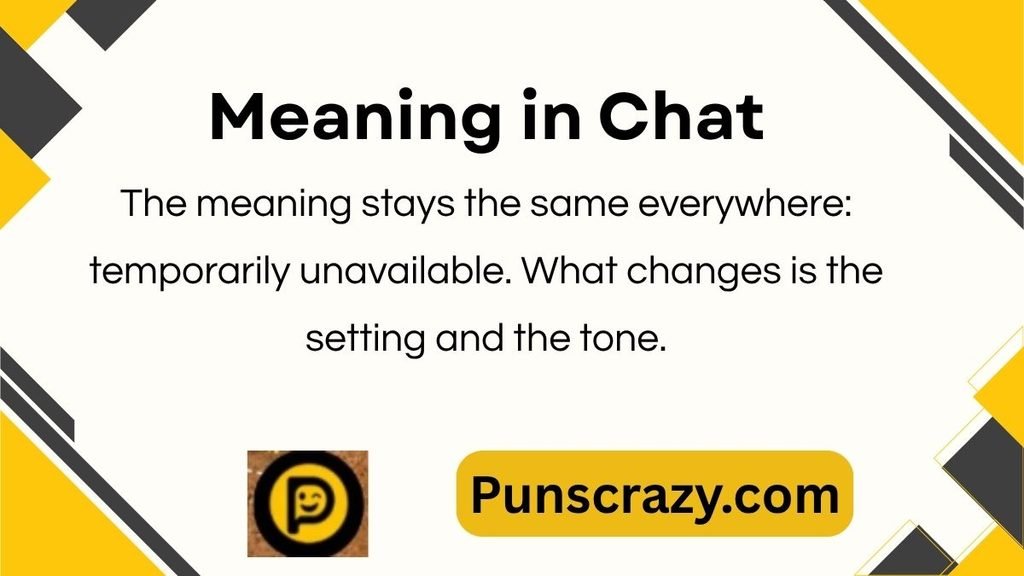 Meaning in Chat